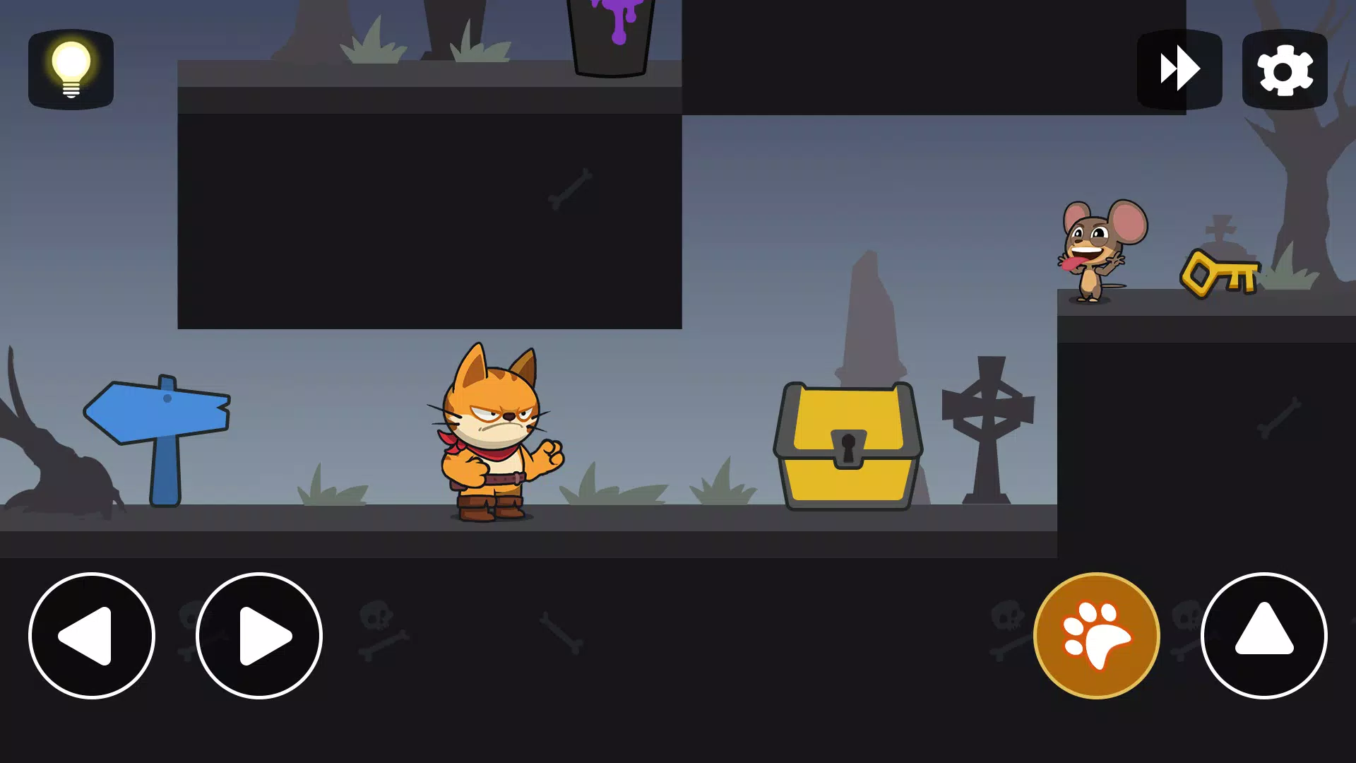 Tricky Cat: Trap Level Room Schermafbeelding 3