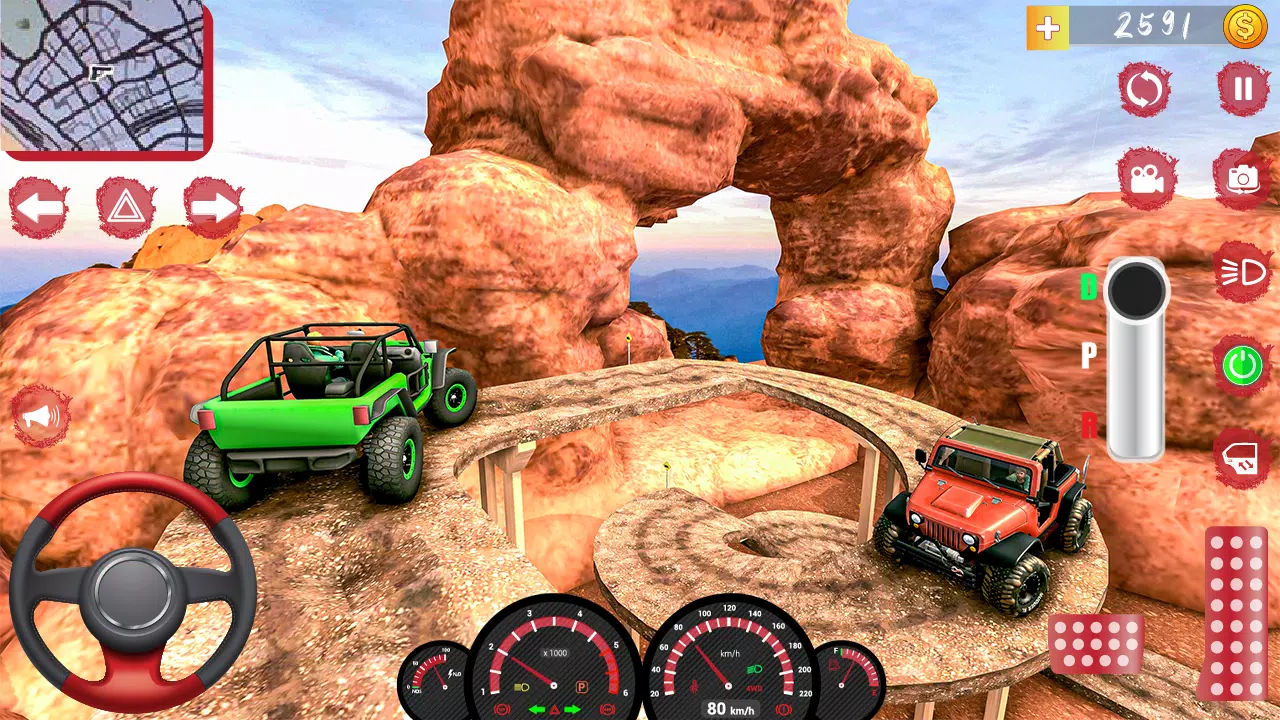 Mud Jeep Mud Driving Simulator Скриншот 2