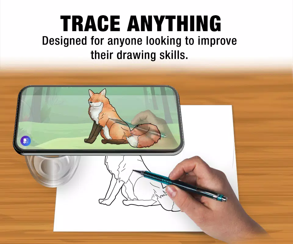 Sketch Copy: Trace & Draw Screenshot 0