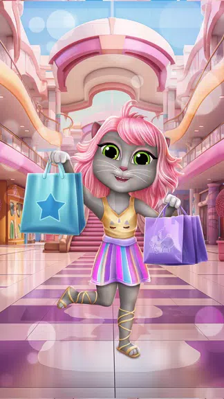 Virtual Pet Lily 2 - Cat Game ဖန်သားပြင်ဓာတ်ပုံ 0