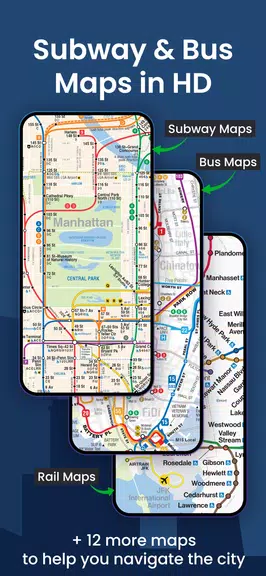 MyTransit NYC Subway & MTA Bus Captura de tela 0