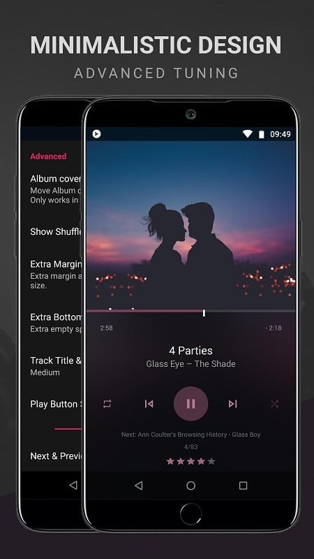 BlackPlayer EX Music Player Ekran Görüntüsü 1