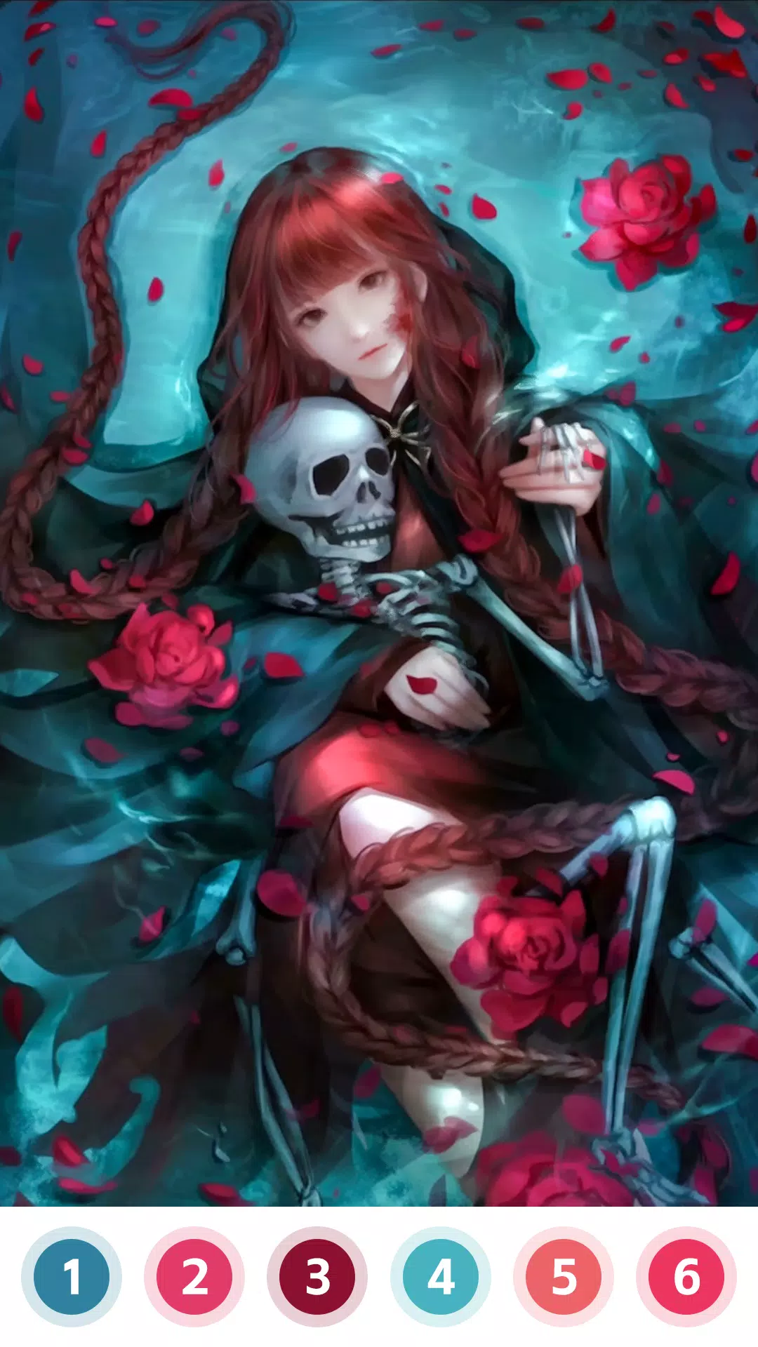 Love & Death Paint by Number Capture d'écran 1