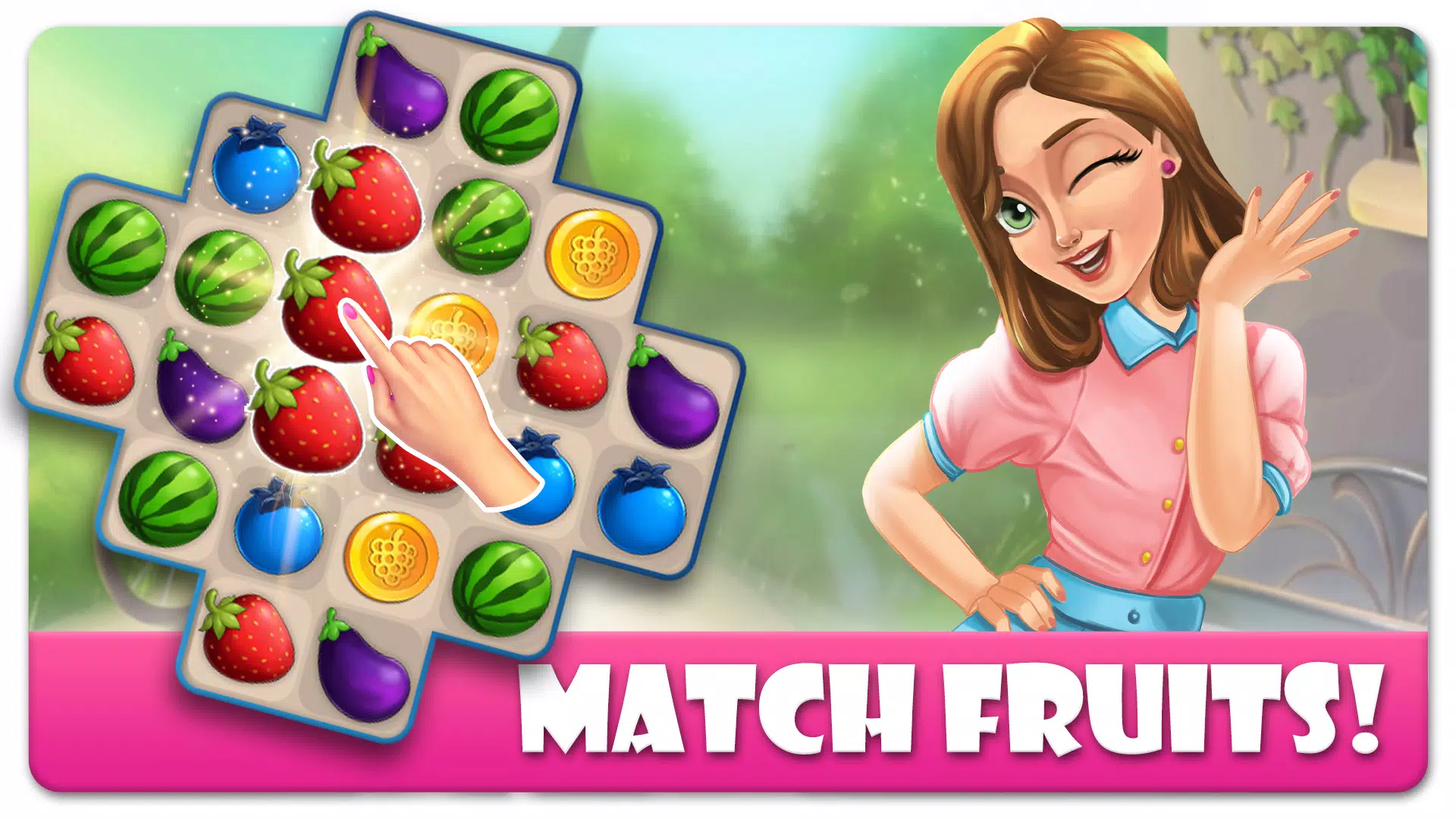 Anna's Garden: Match 3 Games應用截圖第0張