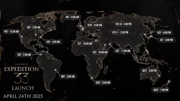 Clair Obscur: Expedition 33 Worldwide Release Times