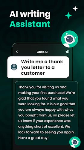 Chat AI: AI Chatbot App ภาพหน้าจอ 2