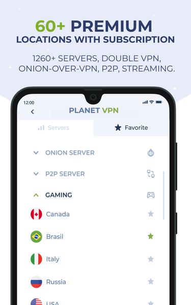 Free VPN Planet 스크린샷 3