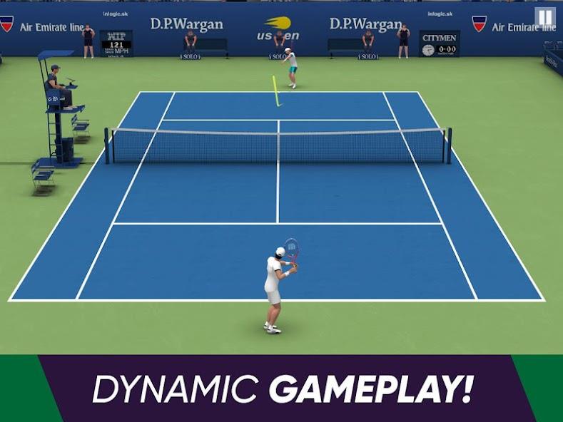 Tennis World Open 2023 - Sport Mod Скриншот 3