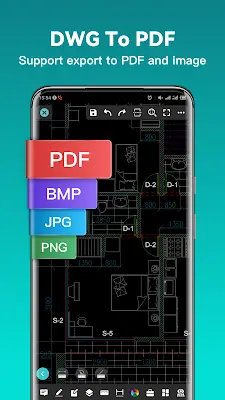 DWG FastView-CAD Viewer&Editor Captura de tela 2