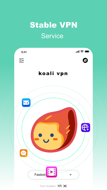 KoaliVPN Tangkapan skrin 0