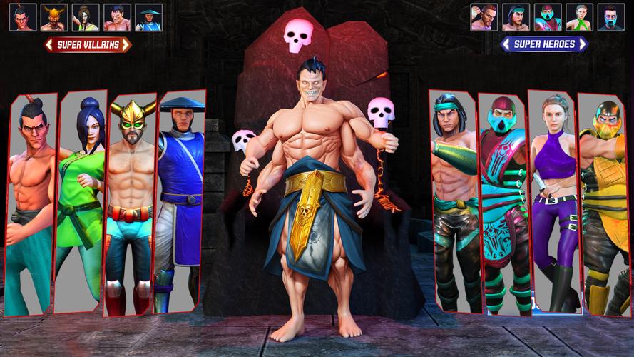 Kung Fu Karate Fighting Games Captura de tela 2