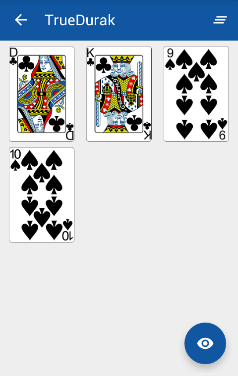 True Durak – game needs at least 3 devices to play Captura de tela 1