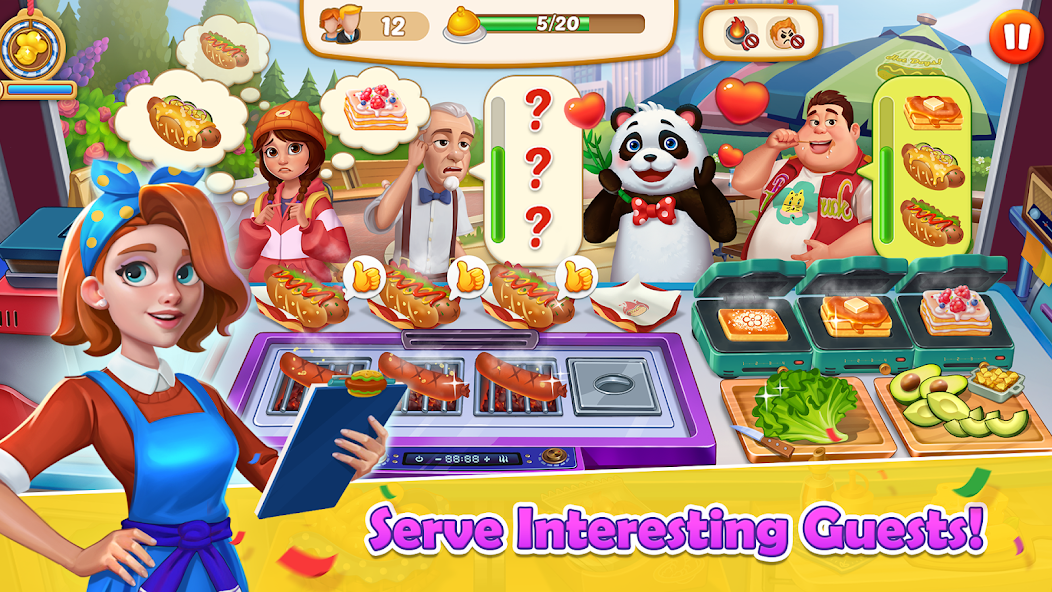 Rita's Food Truck:Cooking Game Mod Ekran Görüntüsü 2