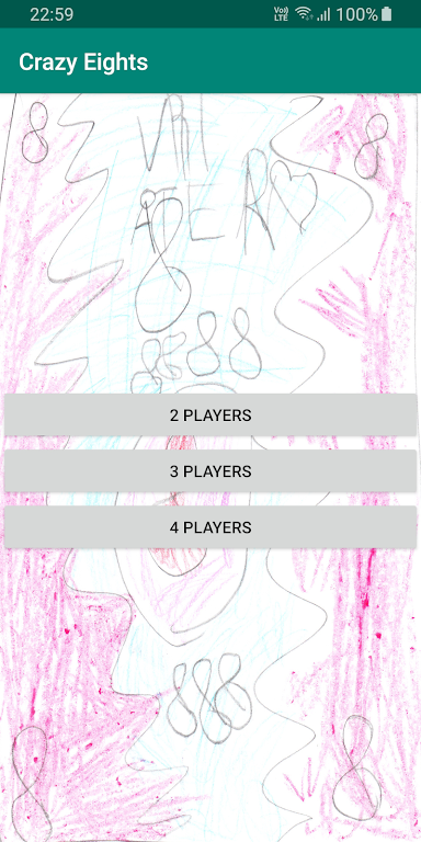 Crazy Eights AI Captura de pantalla 1