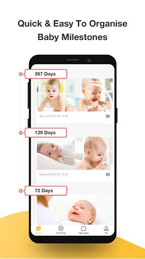 Growing-Baby Photo & Video Sharing, Family Album Tangkapan skrin 3