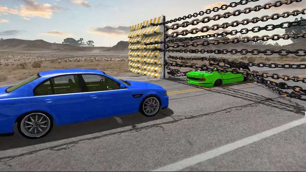 Chained Cars Stunt Racing Game Zrzut ekranu 1