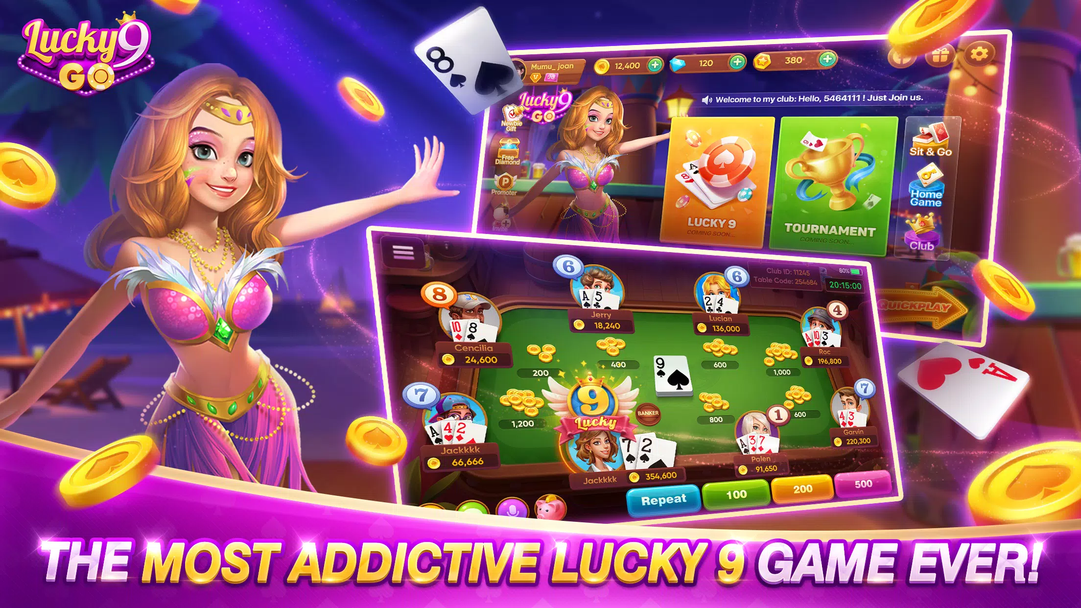 Lucky 9 Go স্ক্রিনশট 0
