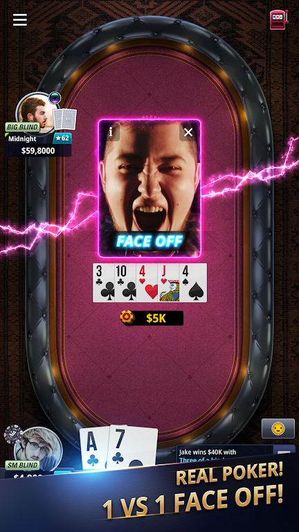 B17 Poker - Texas Hold'em, Live cam poker Schermafbeelding 0