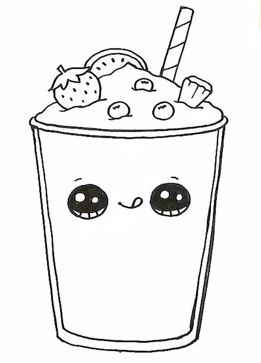 How To Draw Sweet Drink Tangkapan skrin 3