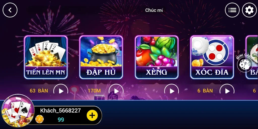 Win.club - Game bai, Danh bai tien len doi thưởng Zrzut ekranu 1