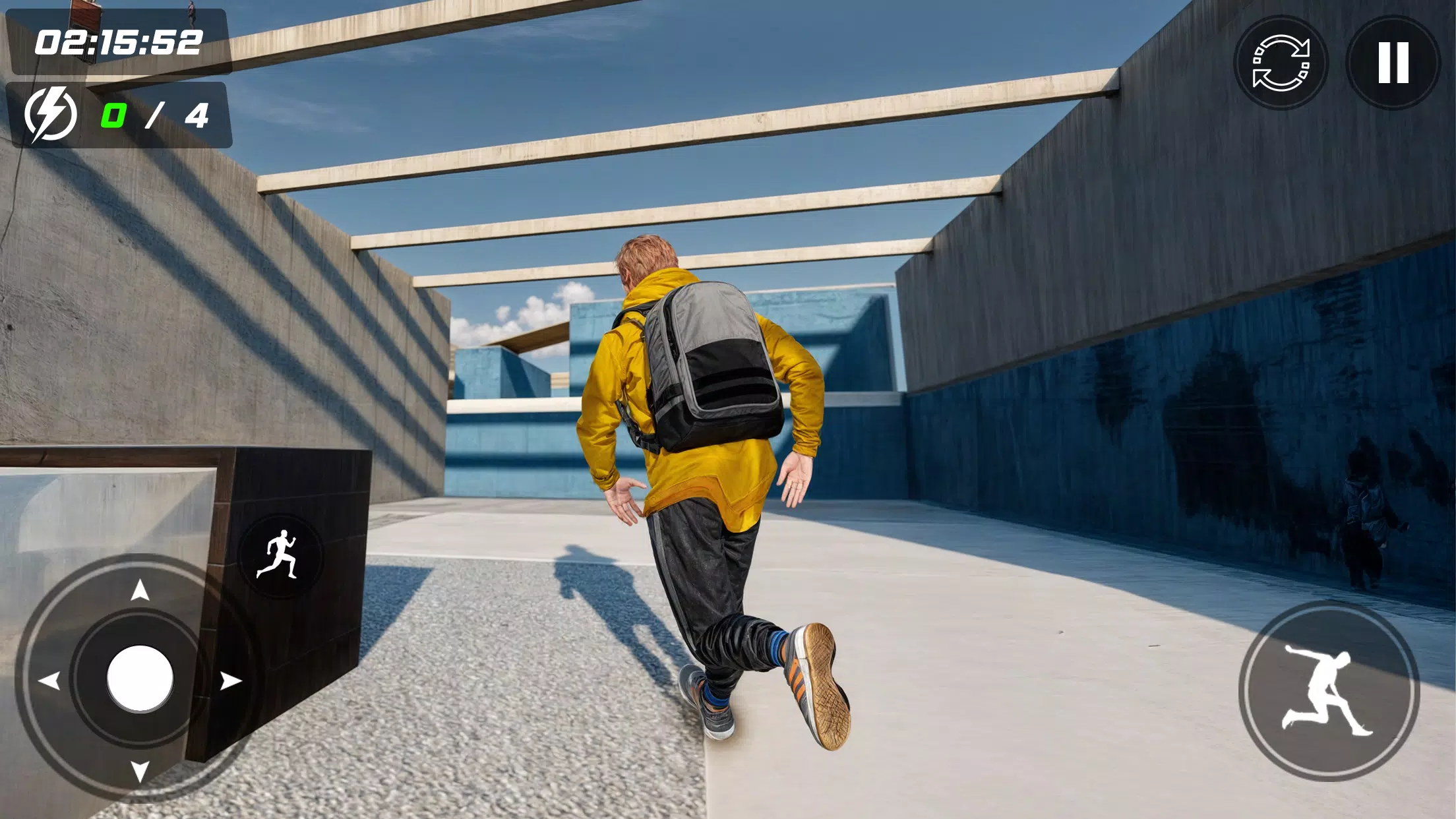 Going Up Rooftop Parkour Games Screenshot 3