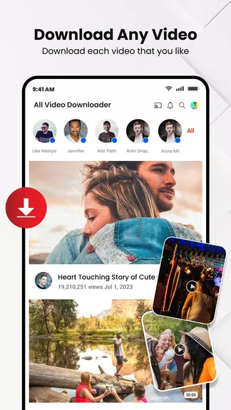 Video Downloader App - Mesh Captura de tela 1