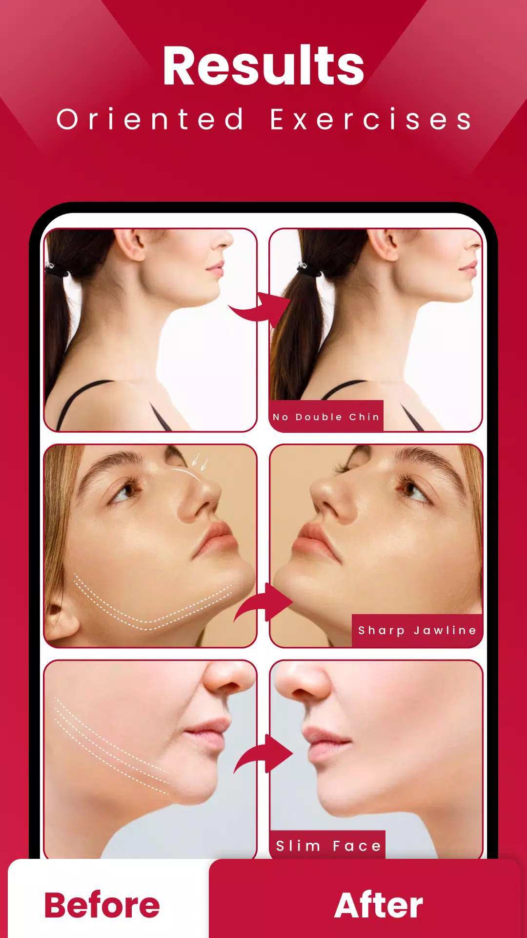 Jawline Exercises & Mewing Captura de pantalla 3