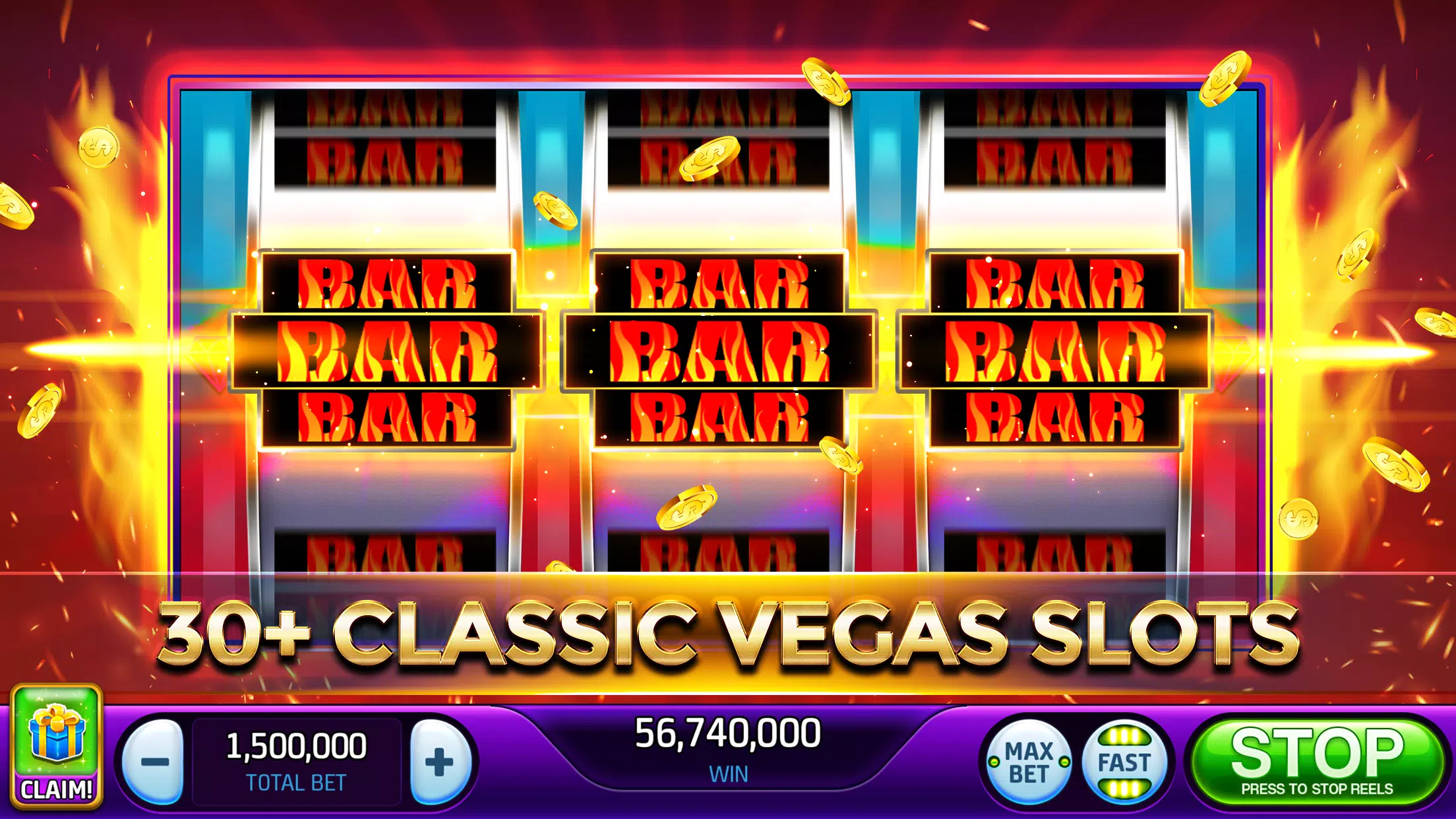 Vegas Classic Slots—777 Casino Zrzut ekranu 0