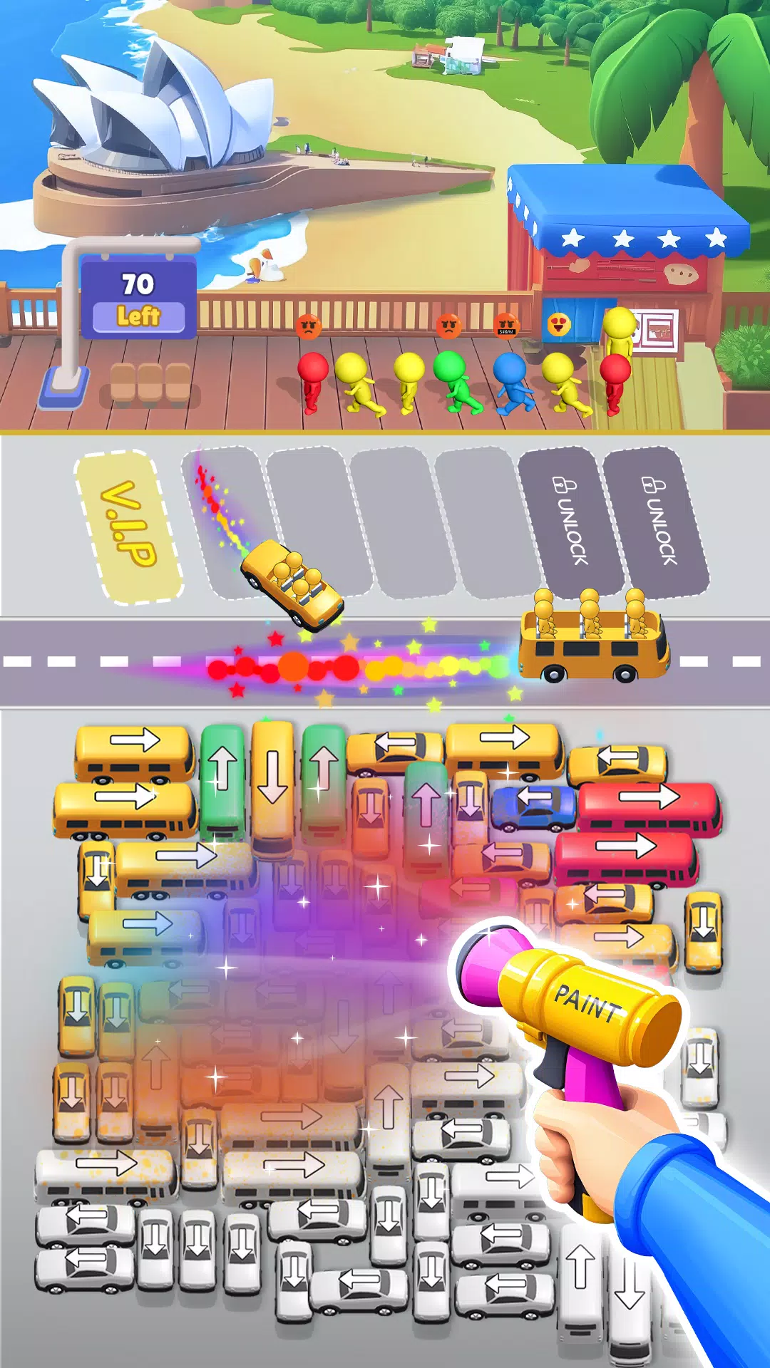 Bus Sort Jam: Parking Puzzle স্ক্রিনশট 3