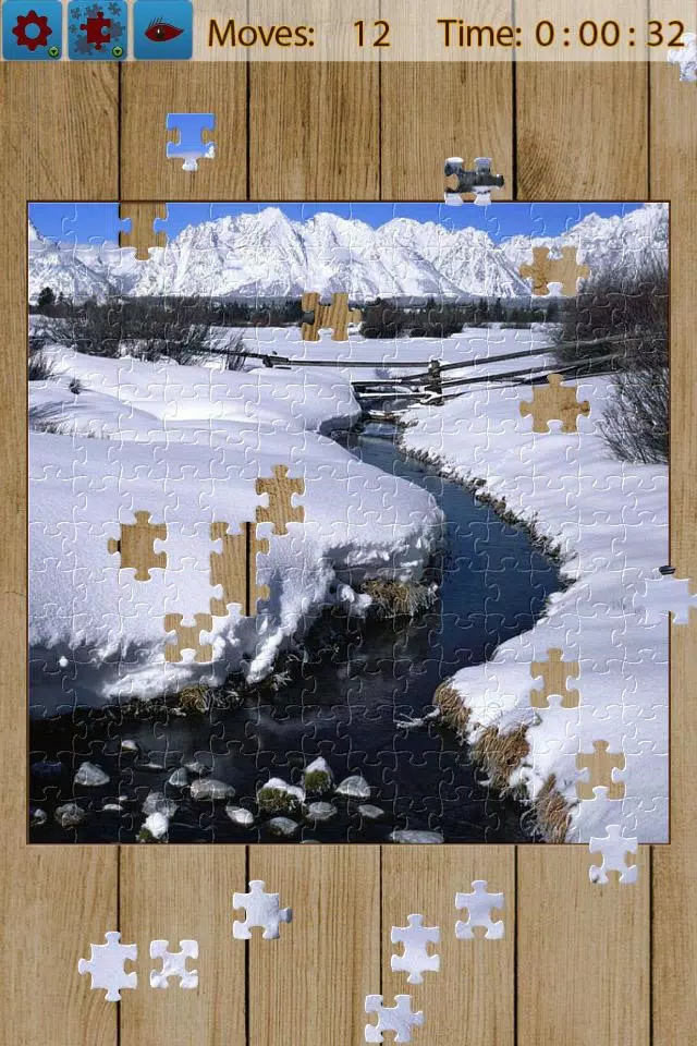 Snow Landscape Jigsaw Puzzles應用截圖第1張