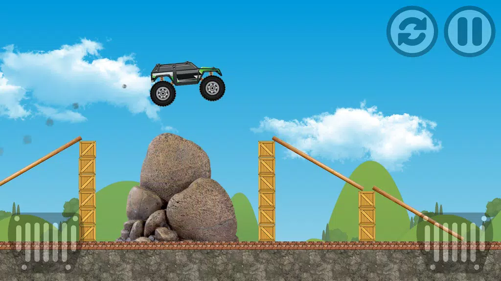 Monster Truck Racing Game Ekran Görüntüsü 0