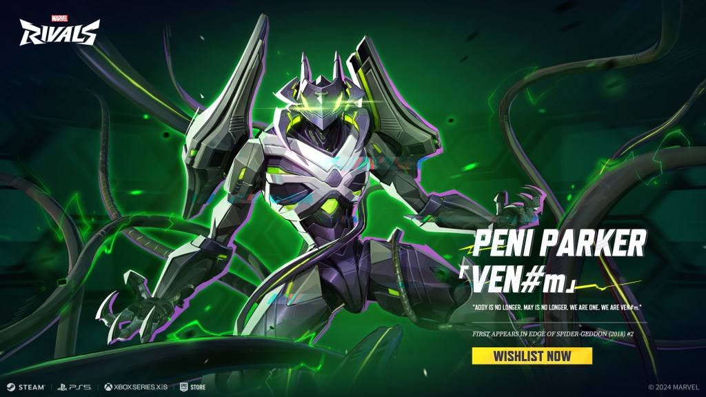 Peni Parker's Ven#m skin