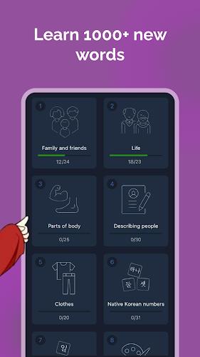 Schermata Learn Korean for Beginners! 1