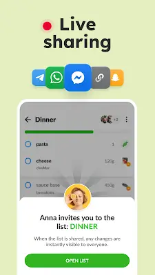 Listonic: Grocery List App Tangkapan skrin 2