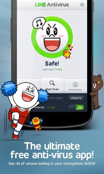 LINE Antivirus स्क्रीनशॉट 0