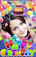 Schermata Birthday Photo Frames & Editor 0