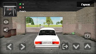 VAZ 2105 Russian Car Simulator স্ক্রিনশট 2