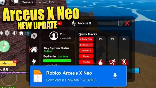 Arceus X Neo APK versão mais recente