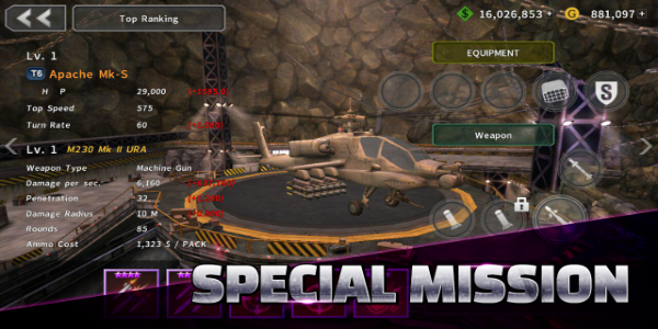 GUNSHIP BATTLE: Helicopter 3D Screenshot 0