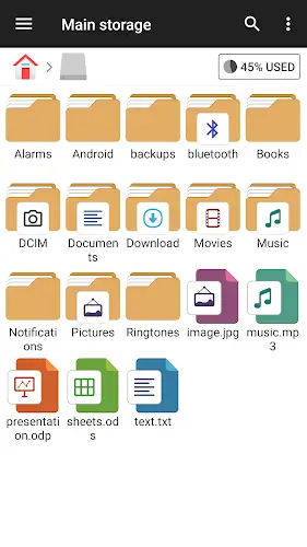 File Manager Schermafbeelding 2