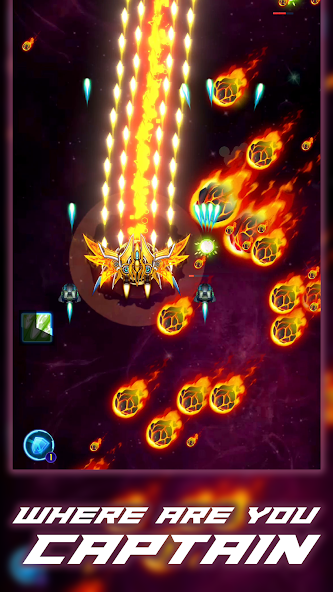 Galaxy Squad: Space Shooter Mod ภาพหน้าจอ 1