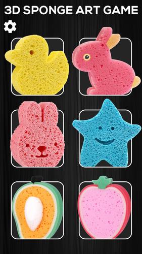 Sponge Art 3D Rubber Band Game应用截图第0张