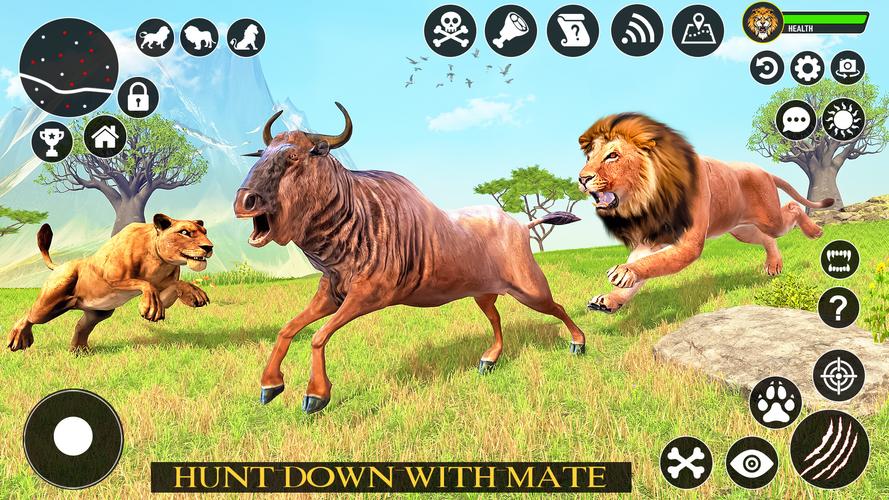 Ultimate Lion Simulator Game スクリーンショット 0