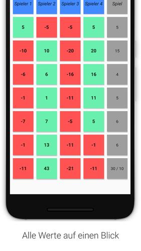 Doppelkopf Notizblock - Spielp Captura de tela 2