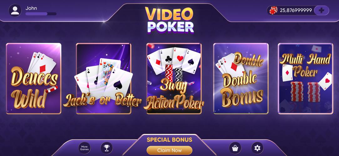 Video Poker Plus スクリーンショット 0