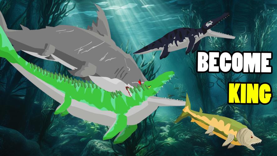 Megalodon Fights Sea Monsters スクリーンショット 3