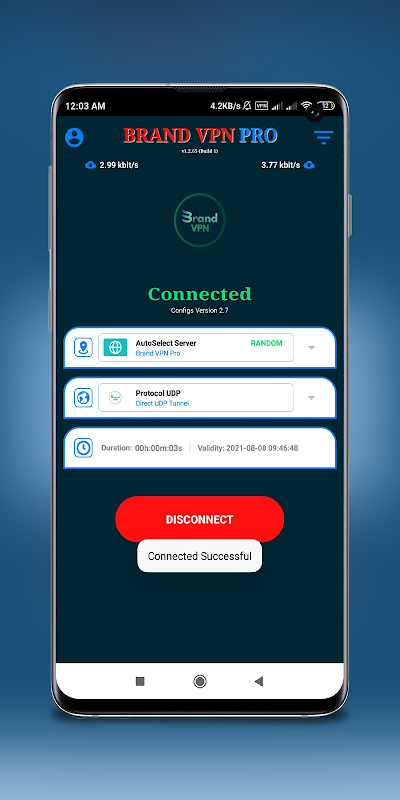 Brand VPN Pro ภาพหน้าจอ 2