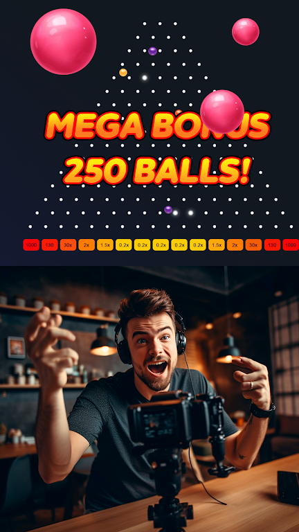 Plinko Balls - fast game Скриншот 2