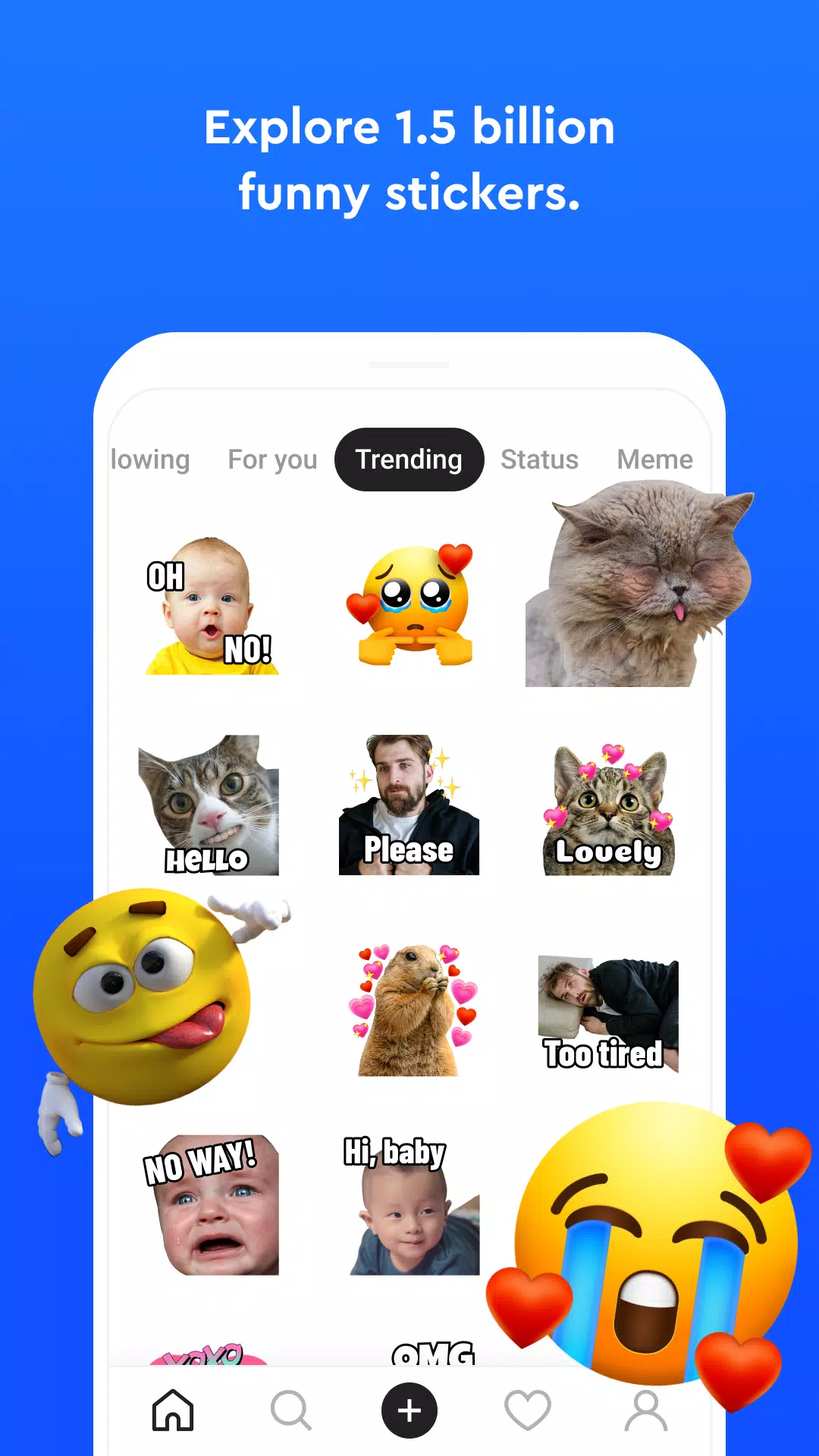 Sticker.ly ภาพหน้าจอ 1