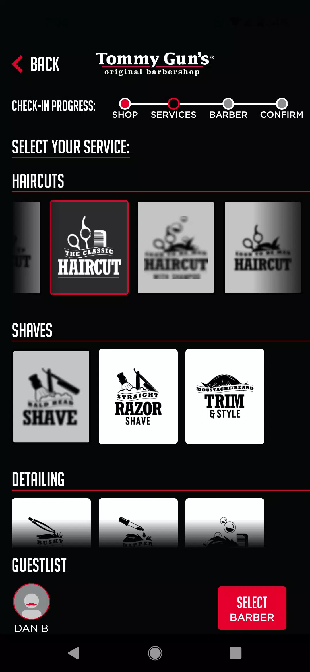 Tommy Gun's Barbershop Ảnh chụp màn hình 1